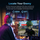 Baseus GH02 Wireless Gaming Headphones with RGB & Mic
